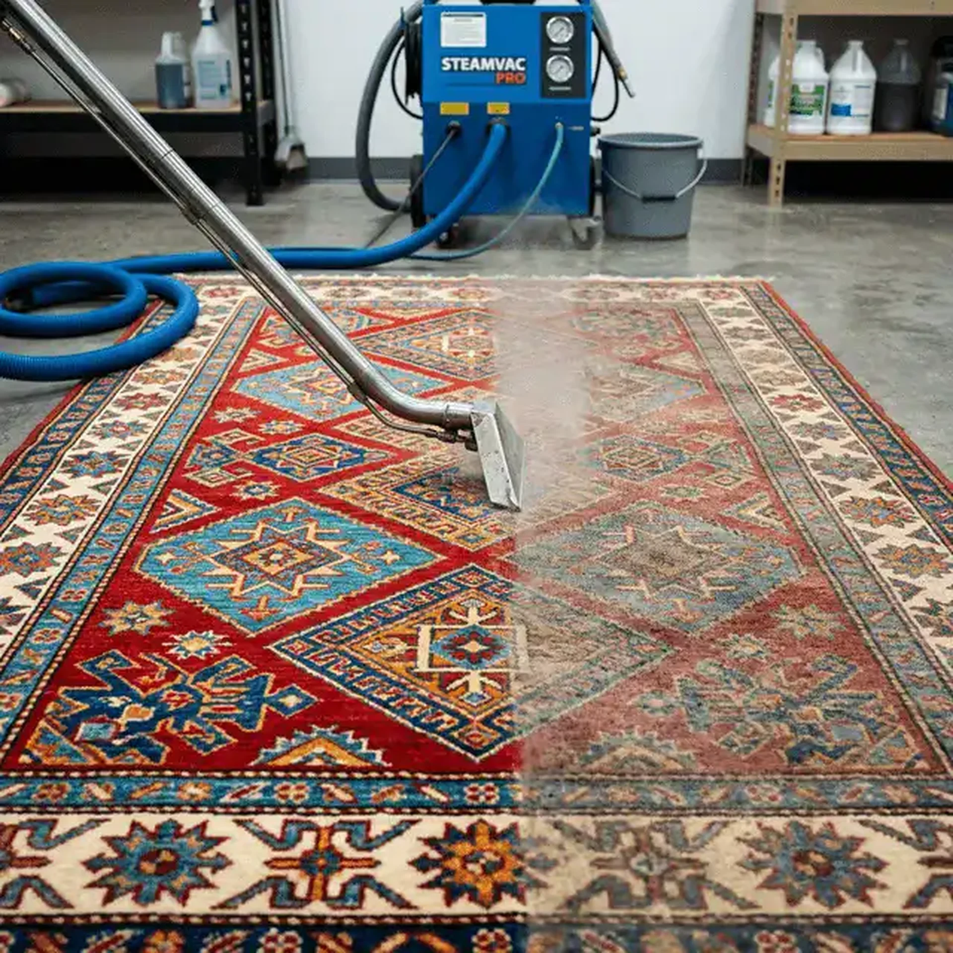 Restauration et nettoyage de tapis orientaux précieux